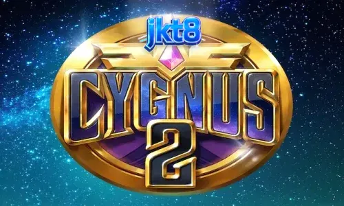 Tampilan visual slot Cygnus 2 dengan tema observatorium bintang